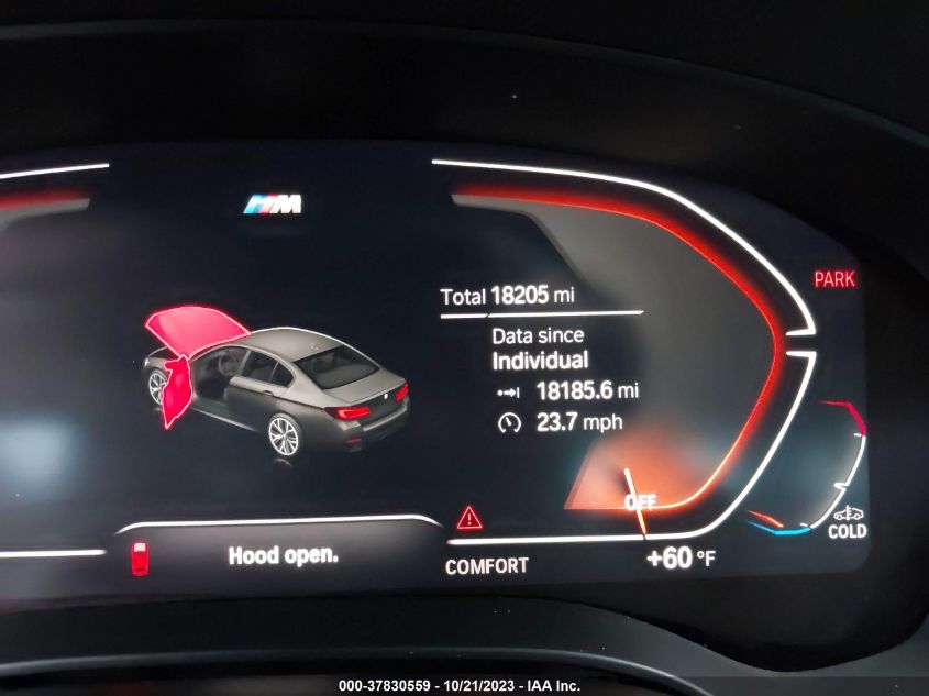 2022 BMW 540I XDRIVE WBA73BJ03NWX58996