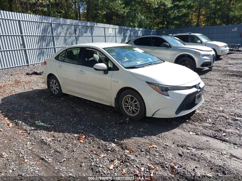 2021 TOYOTA COROLLA HYBRID LE - JTDEAMDE6MJ027932