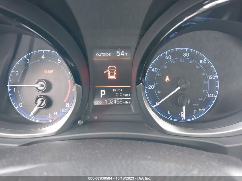 2016 TOYOTA COROLLA L/LE/LE PLS/PRM/S/S PLS - 2T1BURHE0GC729407