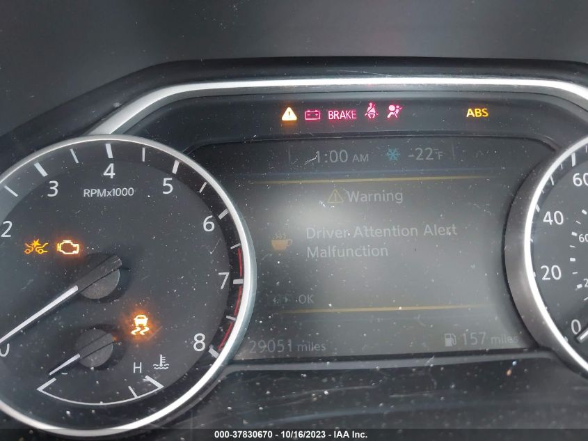 2019 NISSAN MAXIMA S - 1N4AA6AV1KC360805