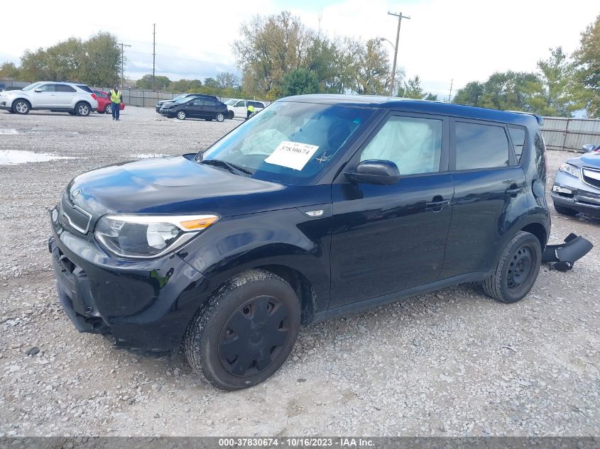 2014 KIA SOUL BASE - KNDJN2A25E7046603