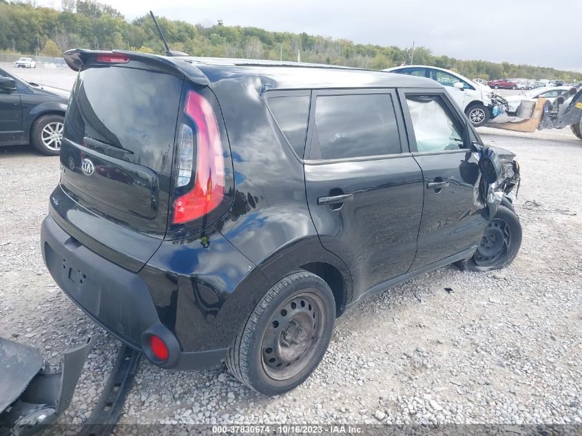 2014 KIA SOUL BASE - KNDJN2A25E7046603