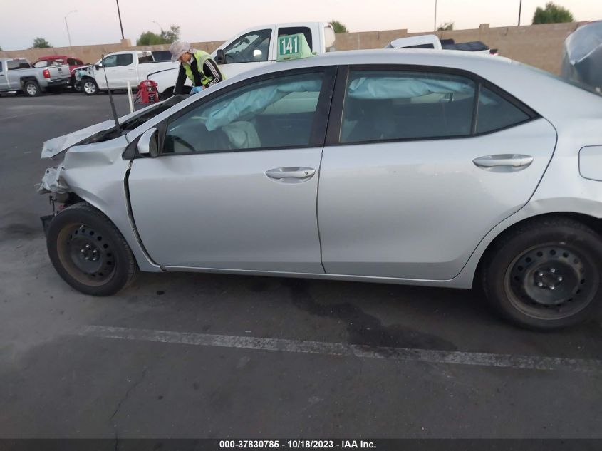 2019 TOYOTA COROLLA LE - 2T1BURHE6KC242852