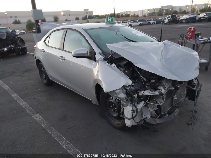 2019 TOYOTA COROLLA LE - 2T1BURHE6KC242852