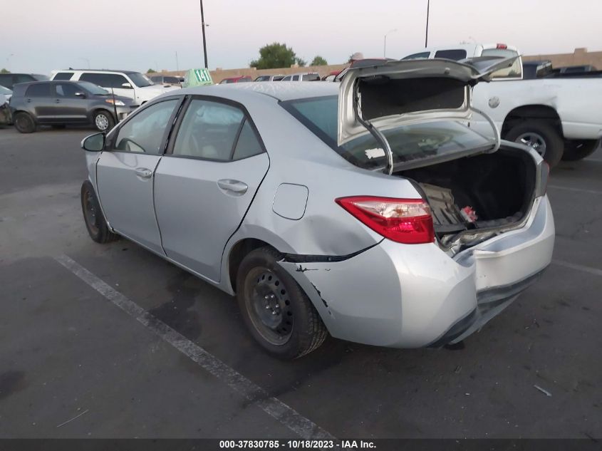 2019 TOYOTA COROLLA LE - 2T1BURHE6KC242852