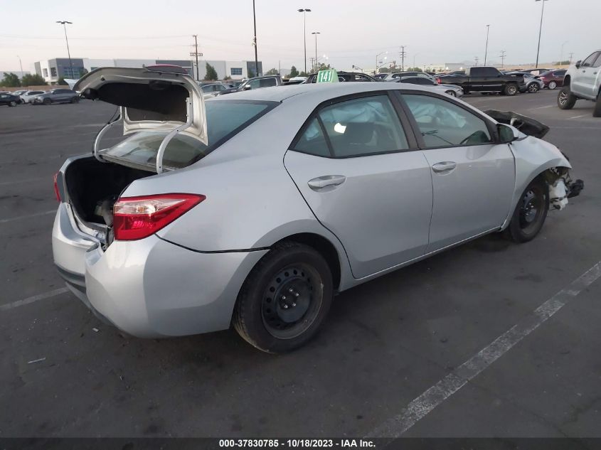 2019 TOYOTA COROLLA LE - 2T1BURHE6KC242852