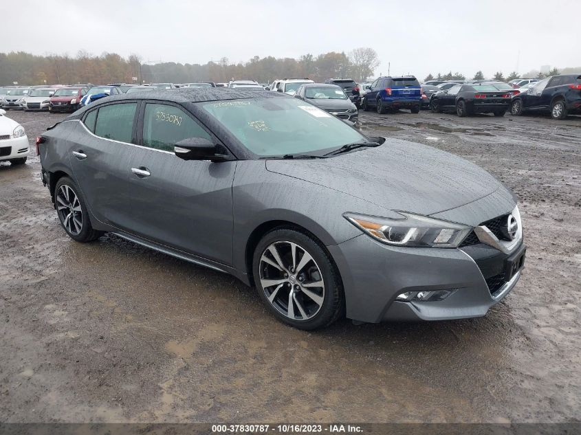 2016 NISSAN MAXIMA 3.5S/SV/SL/SR/PLAT - 1N4AA6AP6GC413068