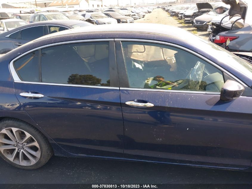 2014 HONDA ACCORD SEDAN SPORT - 1HGCR2F5XEA124460