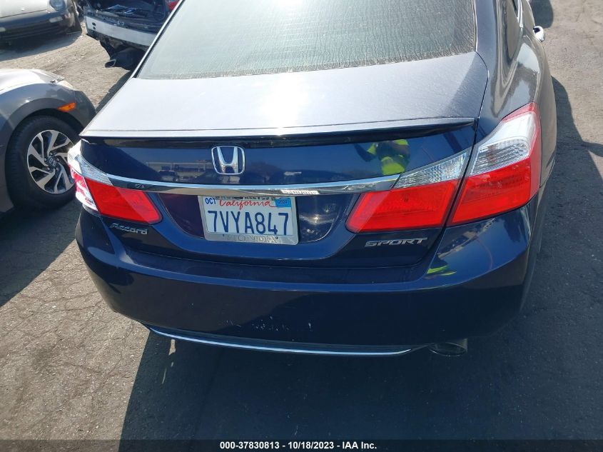 2014 HONDA ACCORD SEDAN SPORT - 1HGCR2F5XEA124460