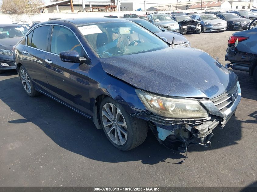 2014 HONDA ACCORD SEDAN SPORT - 1HGCR2F5XEA124460