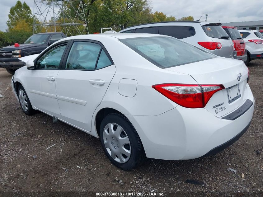 2016 TOYOTA COROLLA L/LE/S/S PLUS/LE PLUS - 2T1BURHE8GC540214