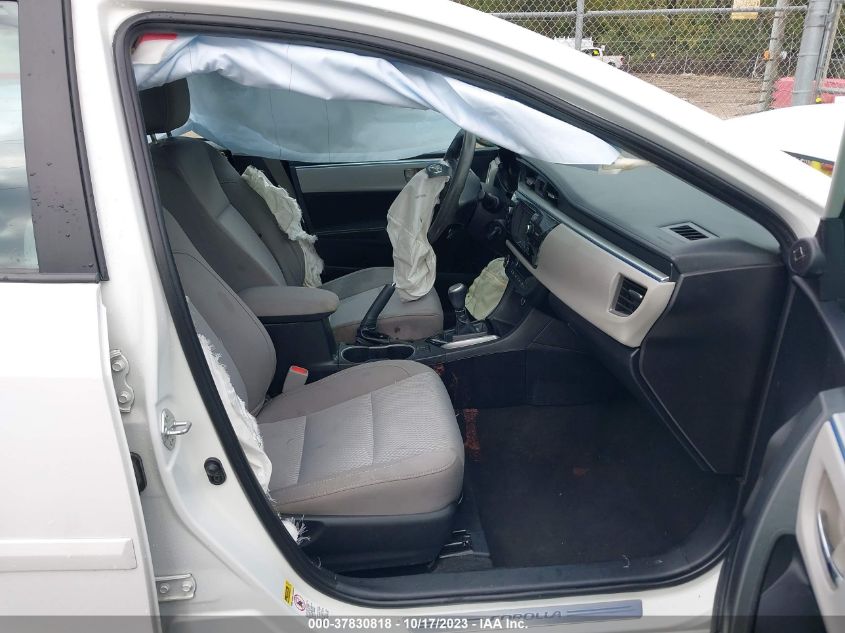 2016 TOYOTA COROLLA L/LE/S/S PLUS/LE PLUS - 2T1BURHE8GC540214