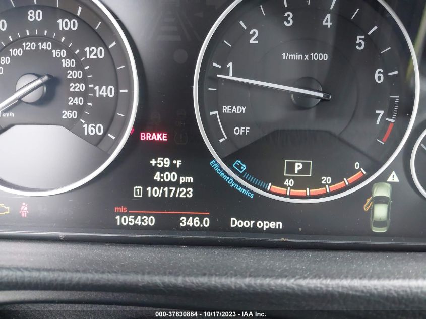 2013 BMW 328I XDRIVE WBA3B5G55DNP40686
