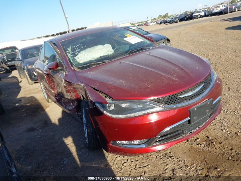2015 CHRYSLER 200 C - 1C3CCCCG8FN514371