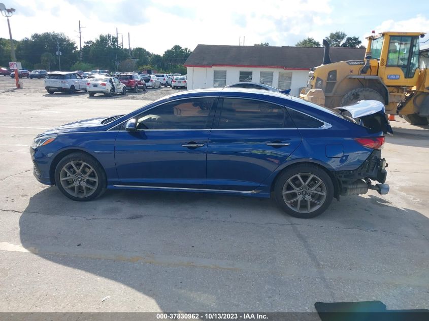 2018 HYUNDAI SONATA SPORT - 5NPE34AB8JH641180