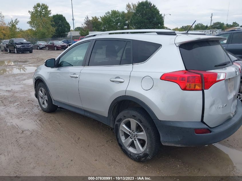 2015 TOYOTA RAV4 XLE - 2T3RFREV3FW331576