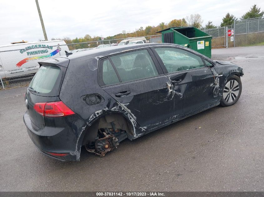 2015 VOLKSWAGEN E-GOLF SEL PREMIUM - WVWPP7AU9FW902608