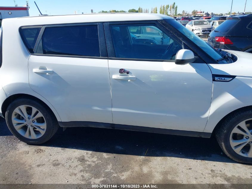 2016 KIA SOUL + - KNDJP3A57G7260165
