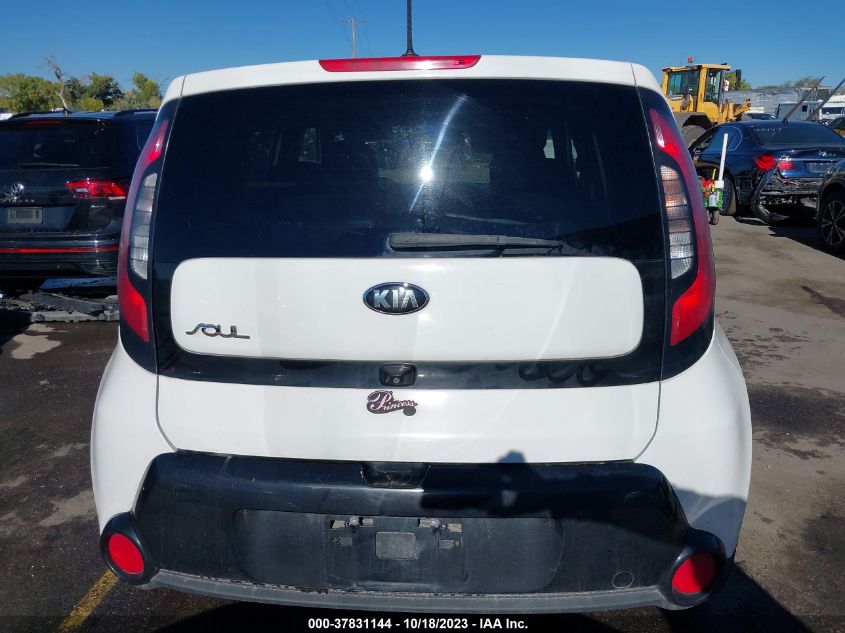 2016 KIA SOUL + - KNDJP3A57G7260165