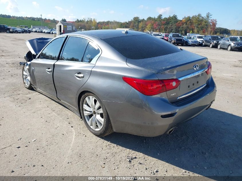 2015 INFINITI Q50 PREMIUM - JN1BV7AR1FM410388