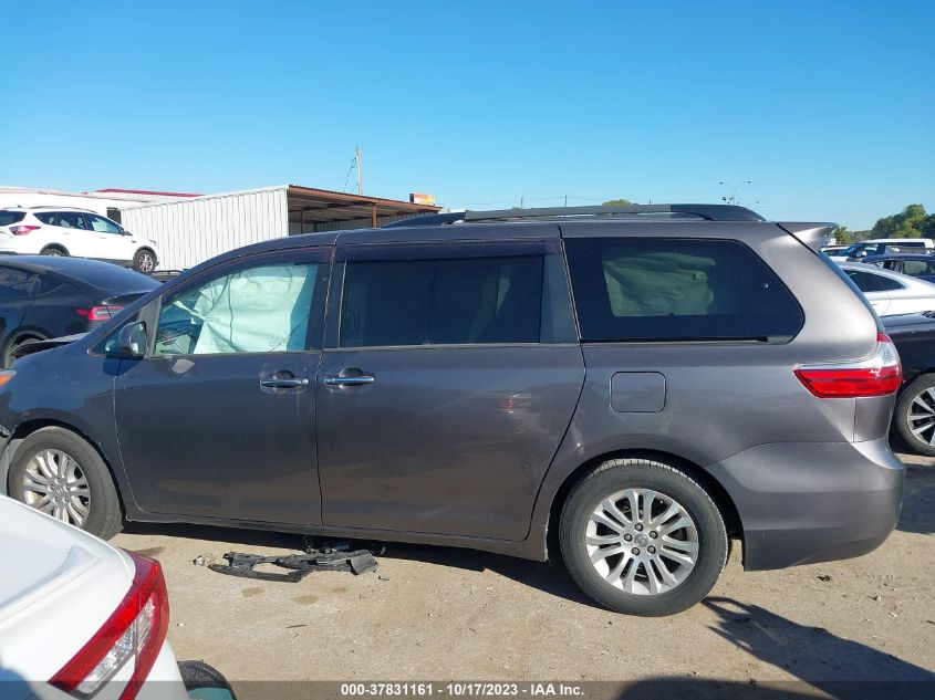 2015 TOYOTA SIENNA XLE/LIMITED - 5TDYK3DC0FS530493