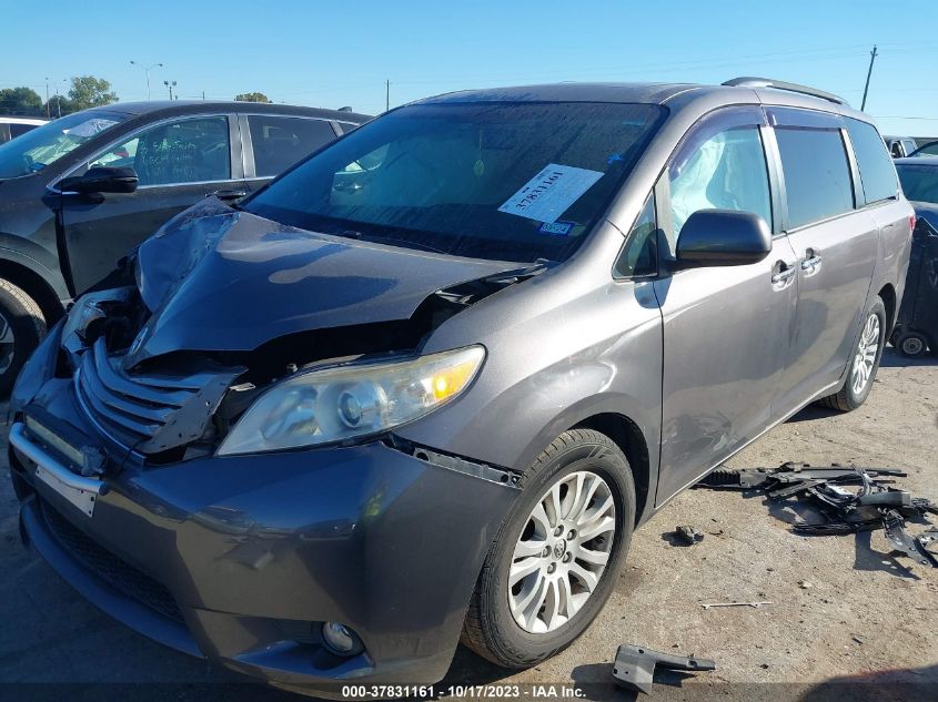 2015 TOYOTA SIENNA XLE/LIMITED - 5TDYK3DC0FS530493