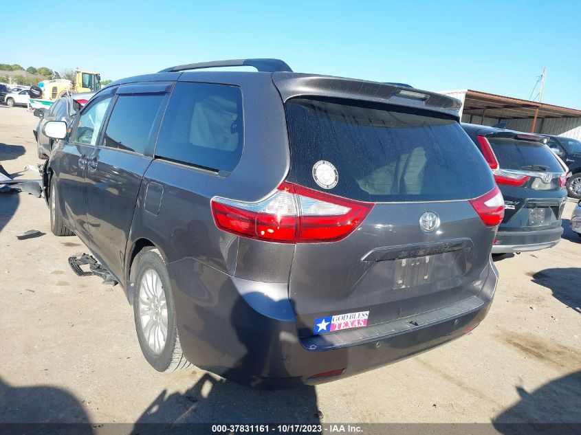 2015 TOYOTA SIENNA XLE/LIMITED - 5TDYK3DC0FS530493