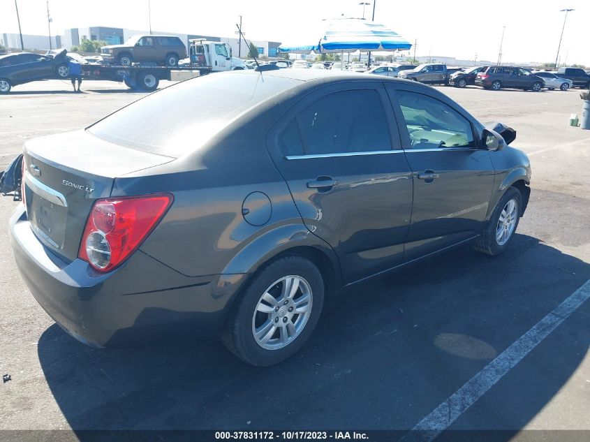 2016 CHEVROLET SONIC LT - 1G1JC5SH2G4118610