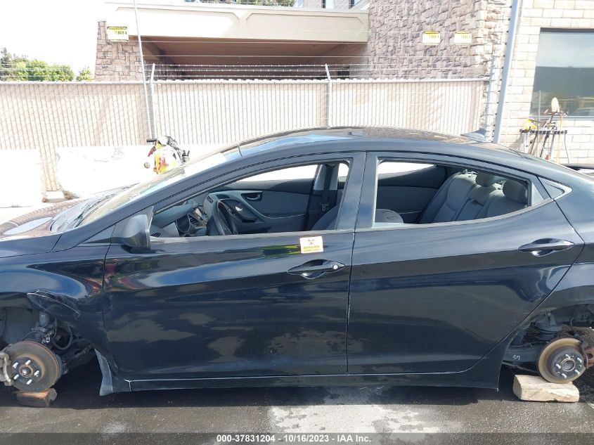 2014 HYUNDAI ELANTRA SE - KMHDH4AE5EU210813