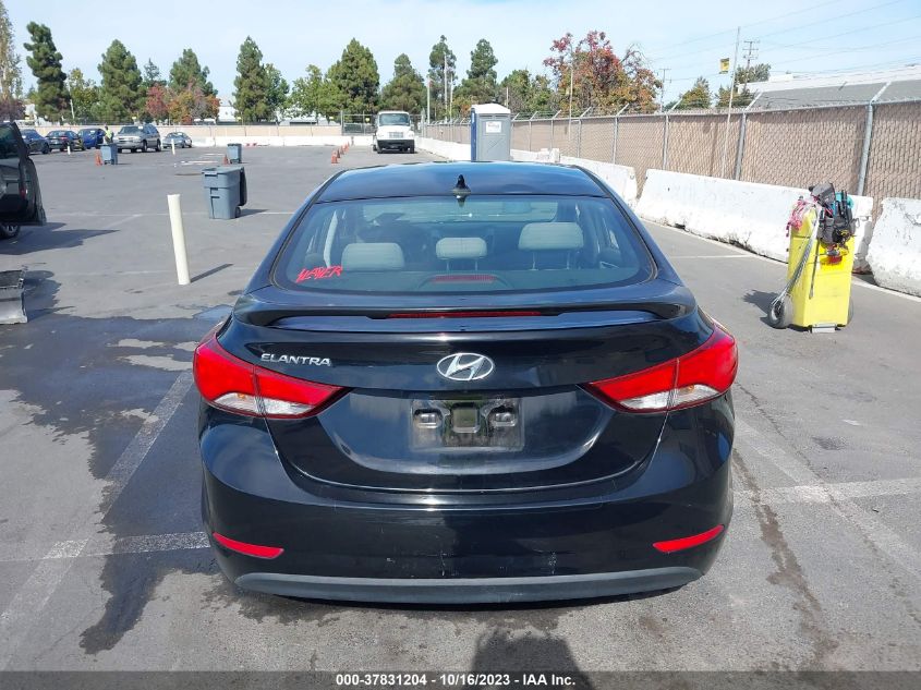 2014 HYUNDAI ELANTRA SE - KMHDH4AE5EU210813