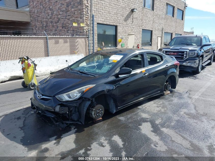 2014 HYUNDAI ELANTRA SE - KMHDH4AE5EU210813