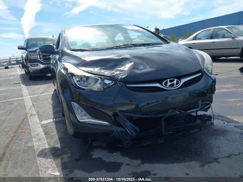 2014 HYUNDAI ELANTRA SE - KMHDH4AE5EU210813