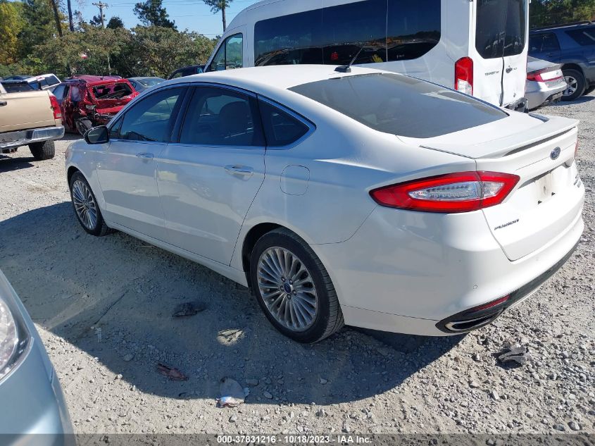 2014 FORD FUSION TITANIUM - 3FA6P0K99ER335188