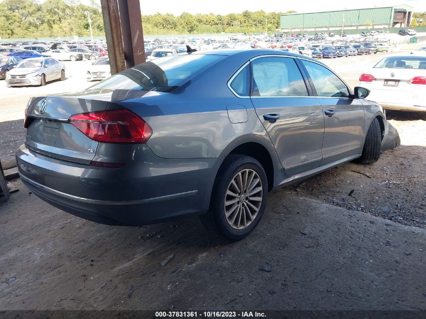 2016 VOLKSWAGEN PASSAT 1.8T SE W/TECHNOLOGY - 1VWBT7A35GC024527