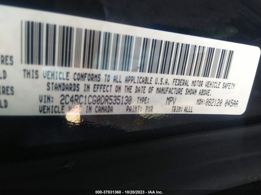 2013 CHRYSLER TOWN & COUNTRY TOURING L - 2C4RC1CG0DR535130