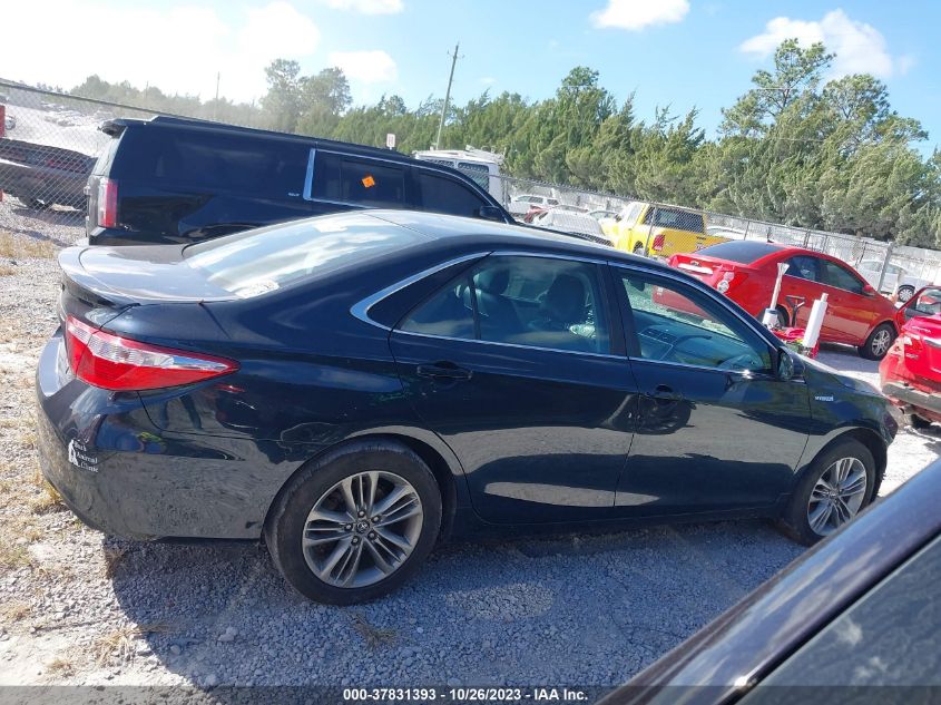 2017 TOYOTA CAMRY HYBRID SE - 4T1BD1FK6HU204734