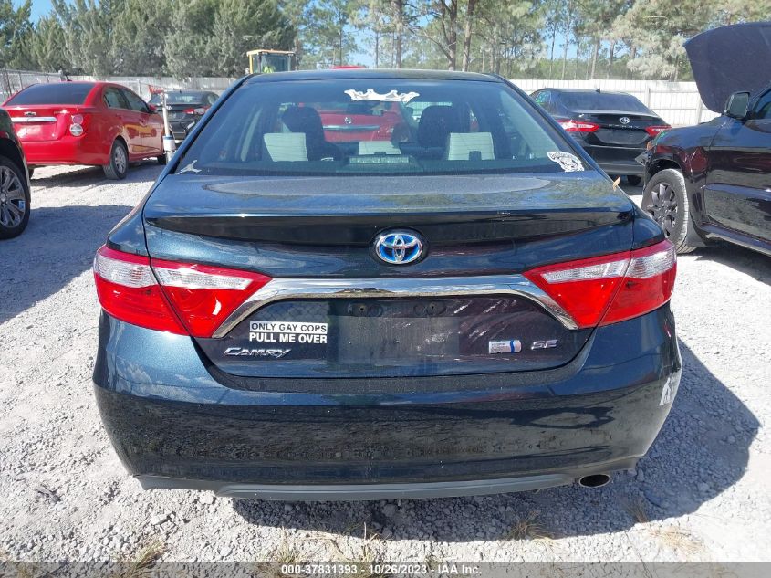2017 TOYOTA CAMRY HYBRID SE - 4T1BD1FK6HU204734