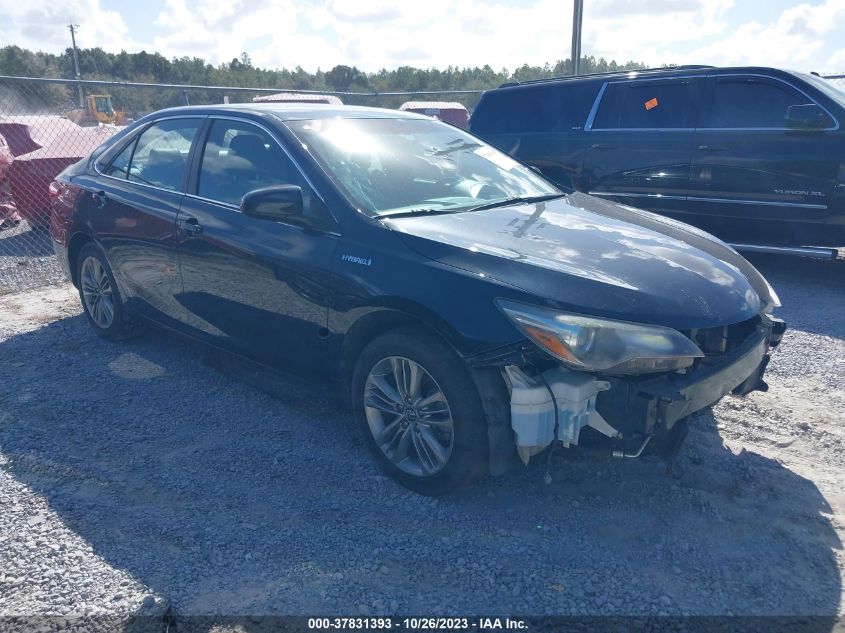 2017 TOYOTA CAMRY HYBRID SE - 4T1BD1FK6HU204734