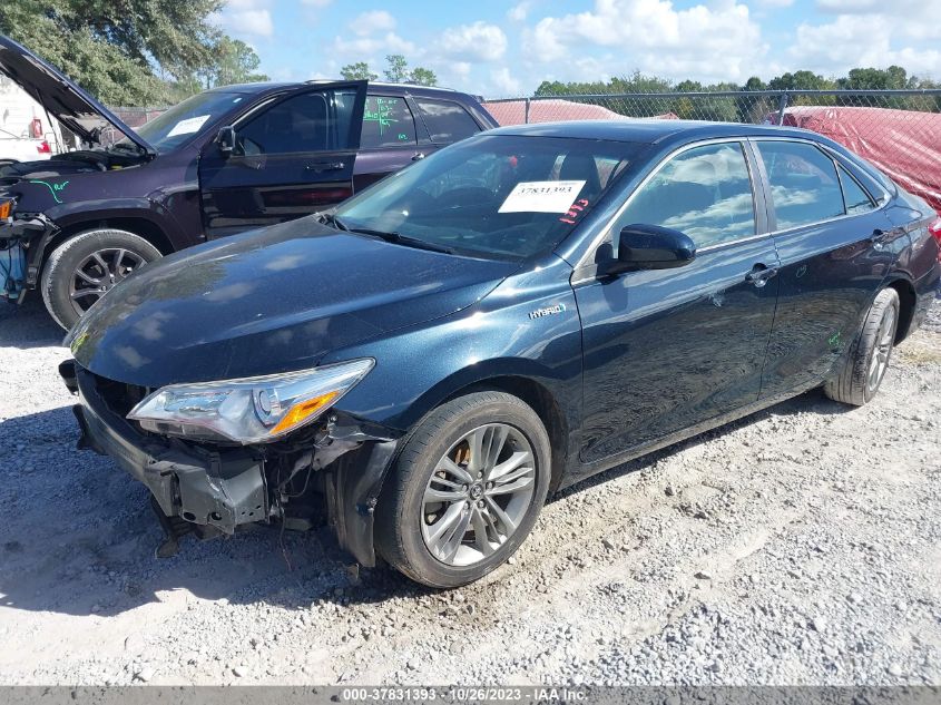 2017 TOYOTA CAMRY HYBRID SE - 4T1BD1FK6HU204734