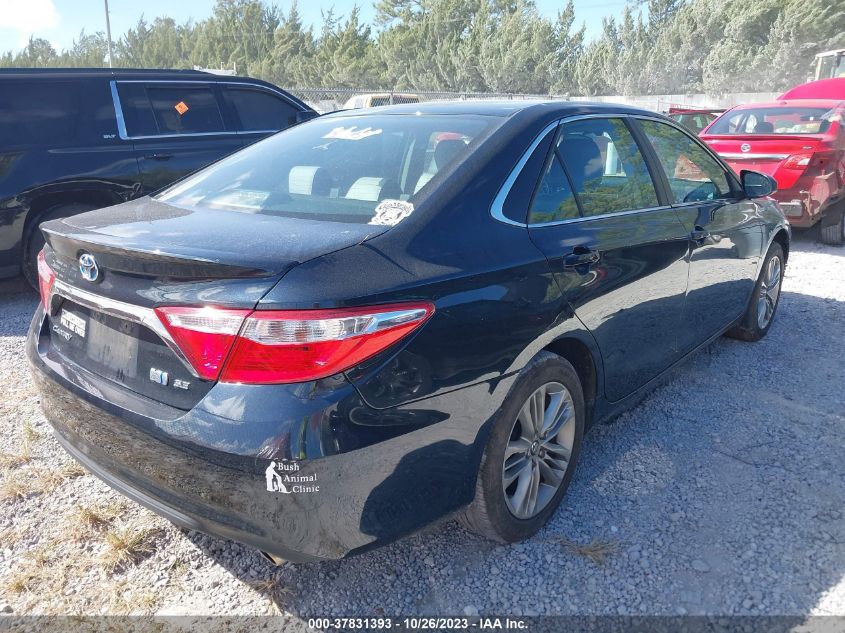 2017 TOYOTA CAMRY HYBRID SE - 4T1BD1FK6HU204734