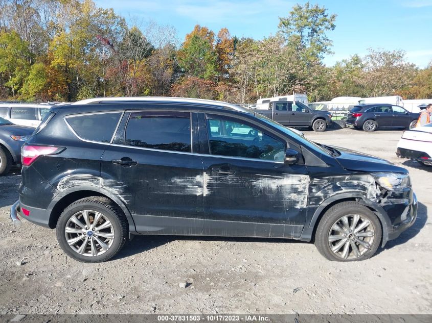 2017 FORD ESCAPE TITANIUM - 1FMCU9JD0HUF00635