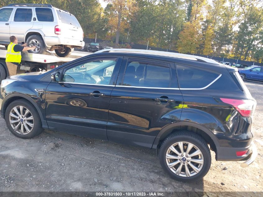 2017 FORD ESCAPE TITANIUM - 1FMCU9JD0HUF00635