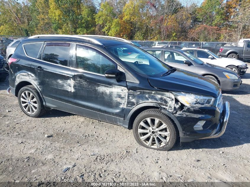 2017 FORD ESCAPE TITANIUM - 1FMCU9JD0HUF00635