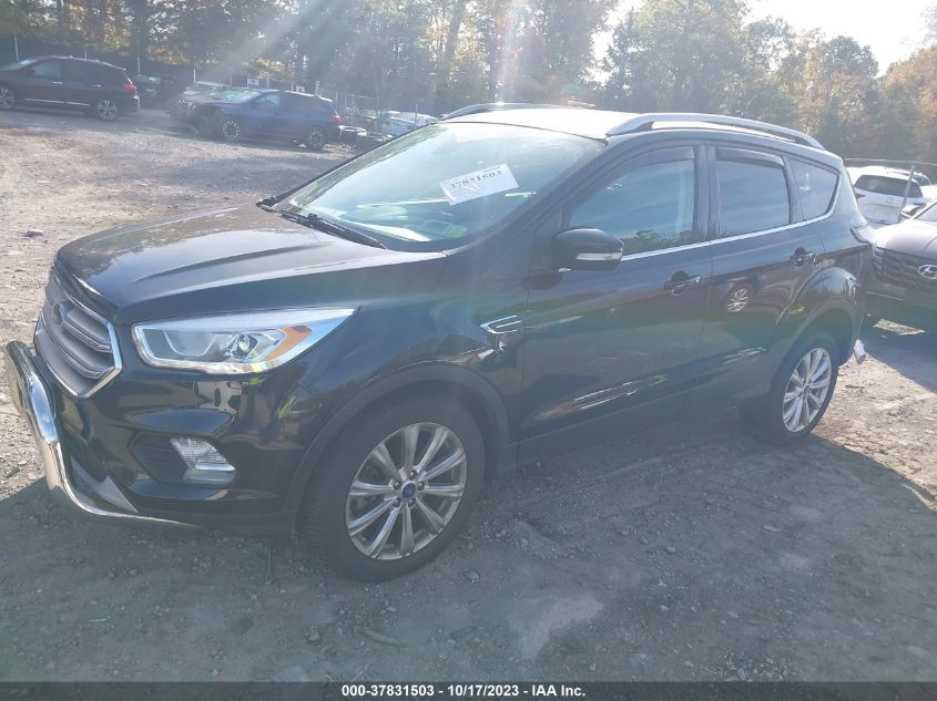 2017 FORD ESCAPE TITANIUM - 1FMCU9JD0HUF00635