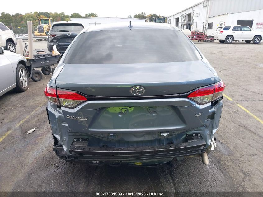 VIN 5YFEPMAE3MP268751 2021 TOYOTA COROLLA LE