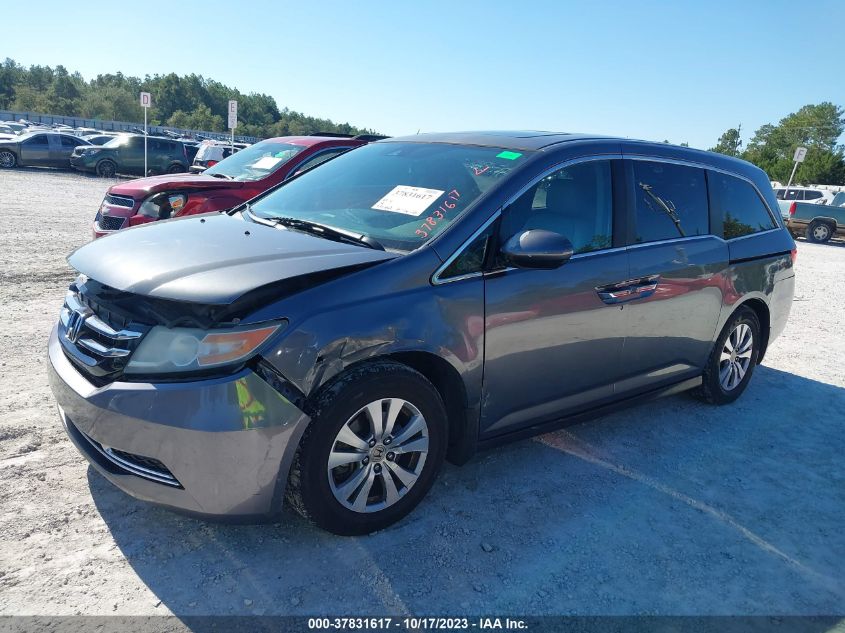 2014 HONDA ODYSSEY EX-L - 5FNRL5H68EB104782