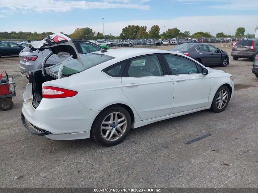 2013 FORD FUSION SE - 3FA6P0H75DR169630