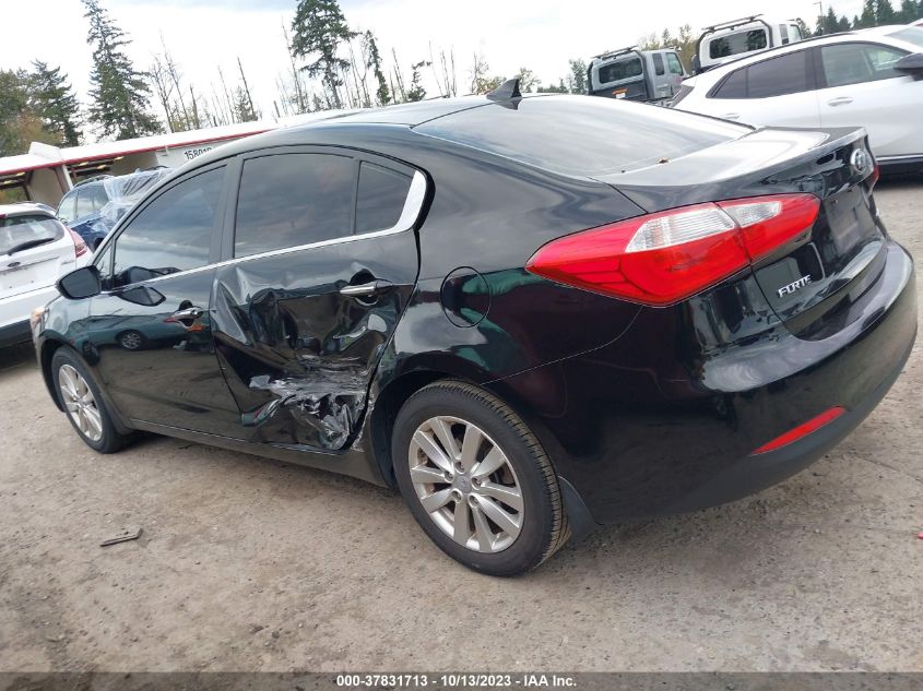 2014 KIA FORTE EX - KNAFX4A82E5230793