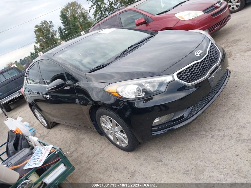 2014 KIA FORTE EX - KNAFX4A82E5230793