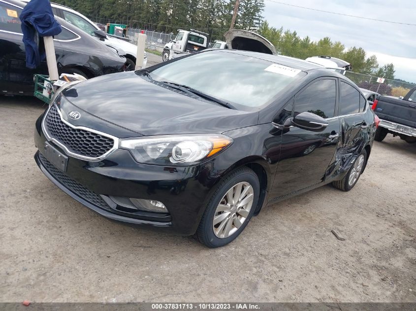 2014 KIA FORTE EX - KNAFX4A82E5230793